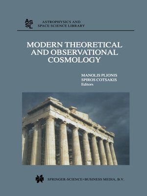 cover image of Modern Theoretical and Observational Cosmology